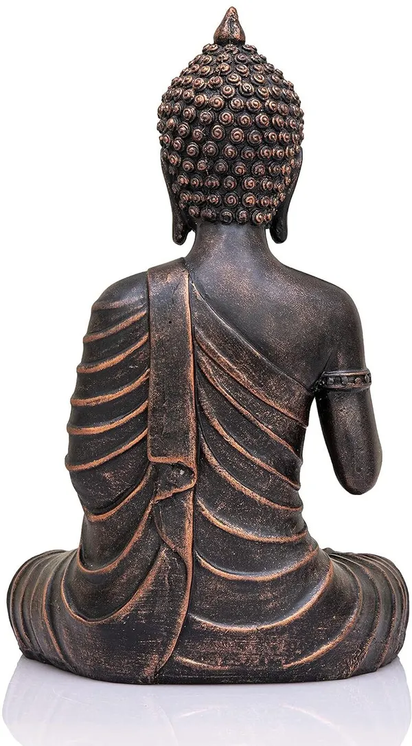 Black_&_Copper_Resin_Premium_&_Elegant_Buddha_Statue