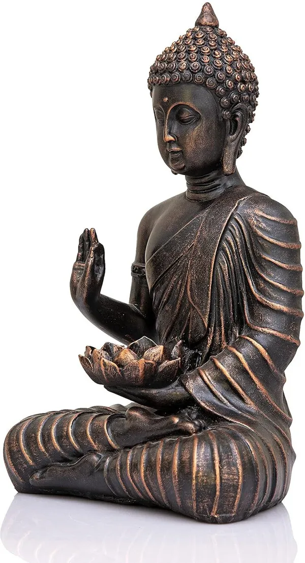 Black_&_Copper_Resin_Premium_&_Elegant_Buddha_Statue