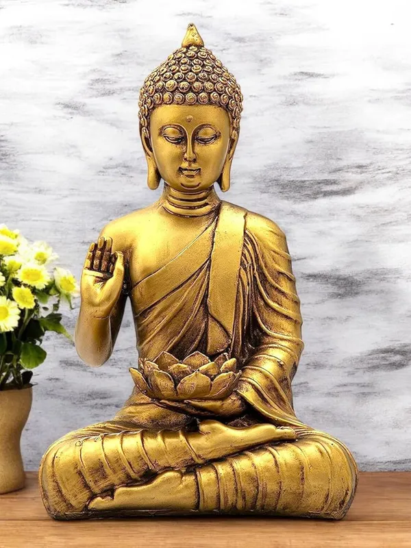 Gold_Resin_Premium_&_Elegant_Buddha_Statue