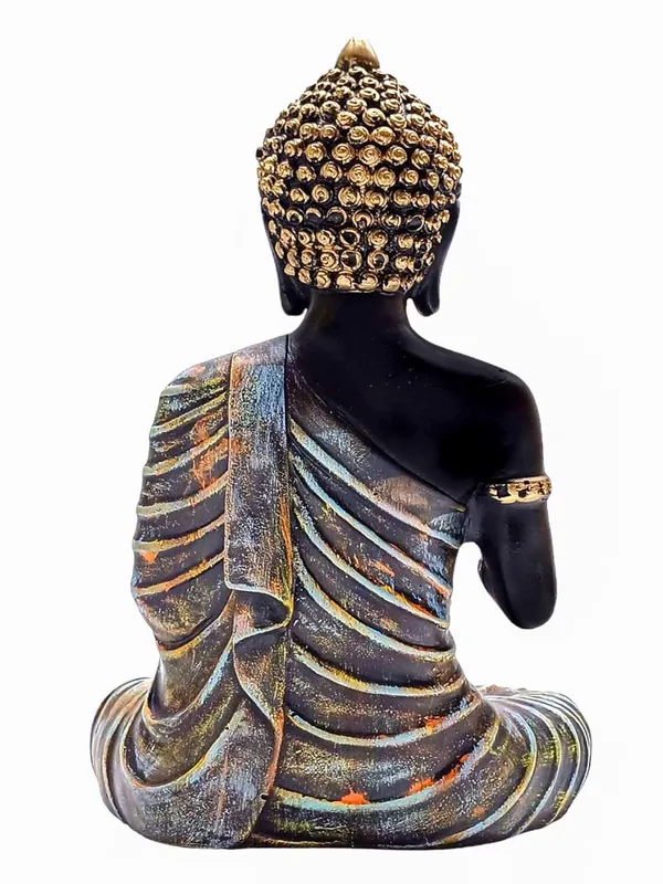Multicolor_&_Black_Resin_Premium_&_Elegant_Buddha_Statue