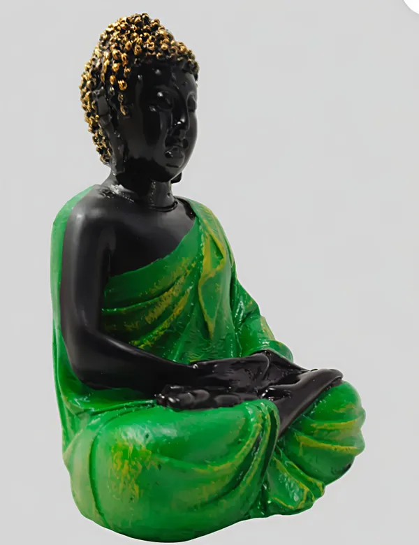 Green_&_Black_Resin_Premium_&_Elegant_Buddha_Statue