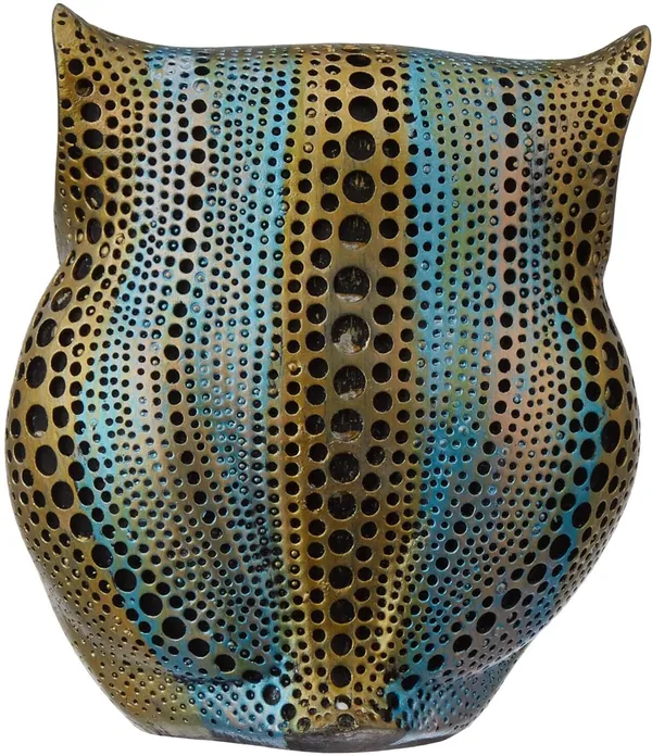 Gold_&_Light_Blue_Resin_Premium_&_Elegant_Handicraft_&_Artifact_Showpiece