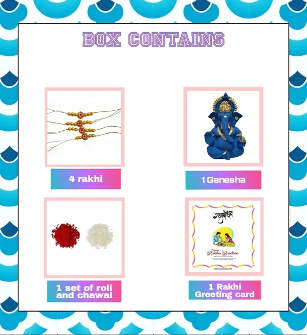 Blue_Assorted_Premium_&_Elegant_Rakhi_&_Showpiece_(Pack_Of_4)