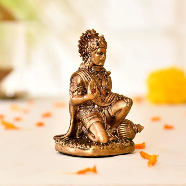 Gold_Resin_Premium_&_Elegant_Hanuman_Statue