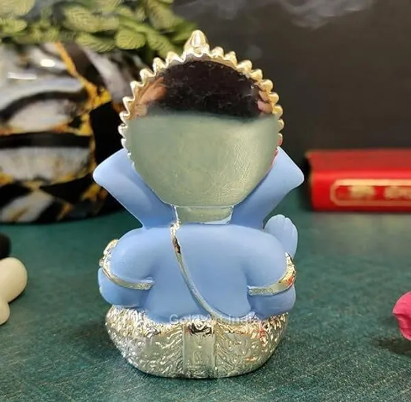 Light_Blue_Resin_Premium_&_Elegant_Ganesha_Statue