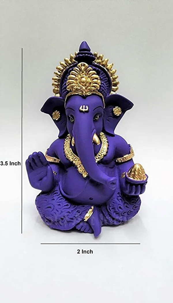 Purple_Resin_Premium_&_Elegant_Ganesha_Statue