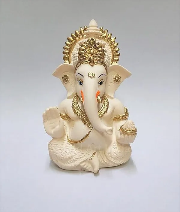 Peach_Resin_Premium_&_Elegant_Ganesha_Statue
