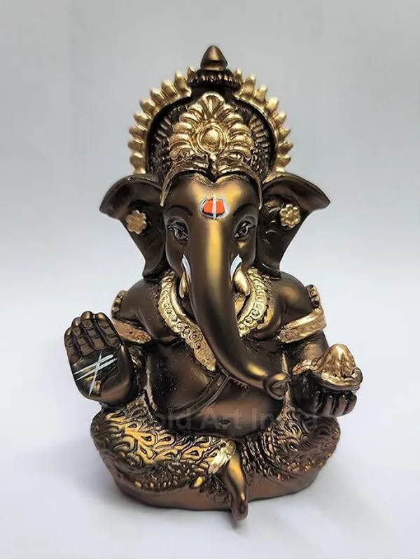 Steel_Resin_Premium_&_Elegant_Ganesha_Statue