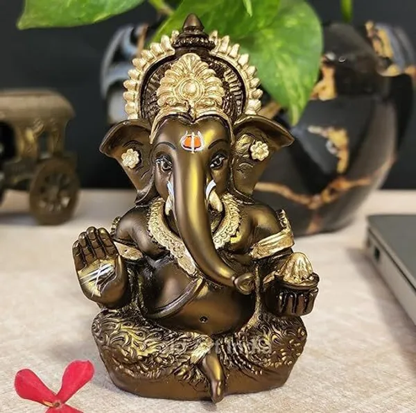 Steel_Resin_Premium_&_Elegant_Ganesha_Statue