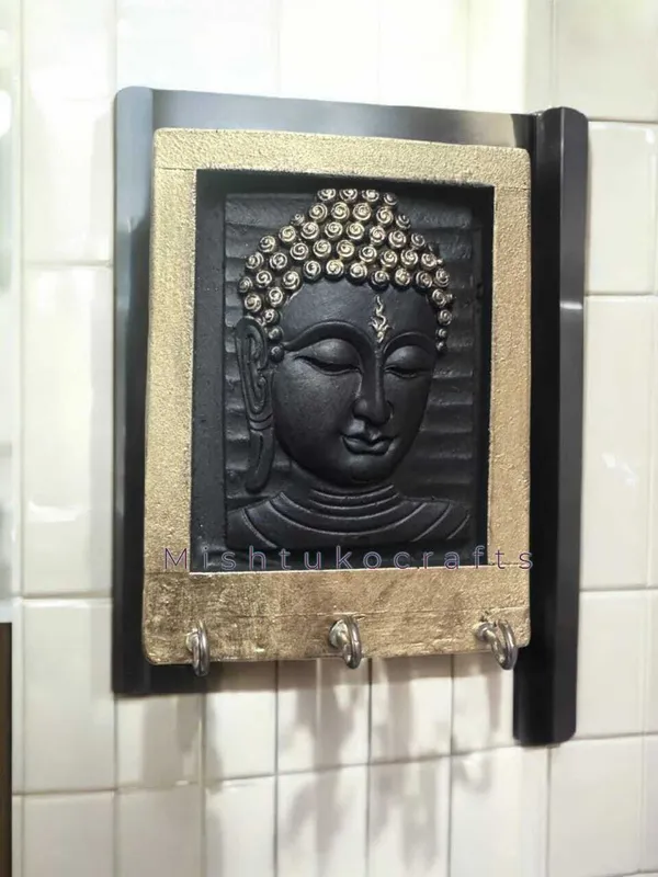 Black_&_Gold_Polyresin_Premium_&_Elegant_Key_Holder
