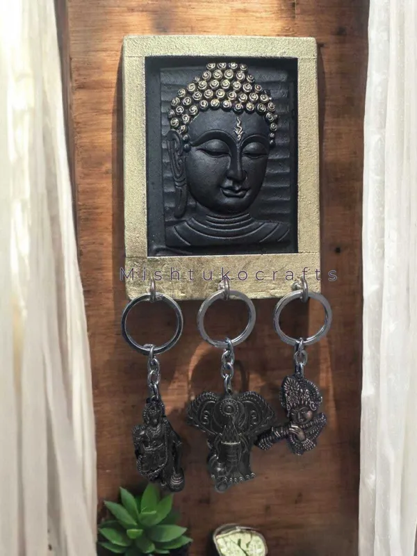 Black_&_Gold_Polyresin_Premium_&_Elegant_Key_Holder