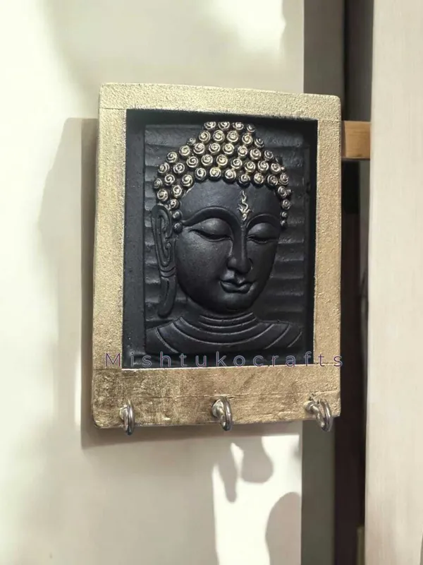 Black_&_Gold_Polyresin_Premium_&_Elegant_Key_Holder