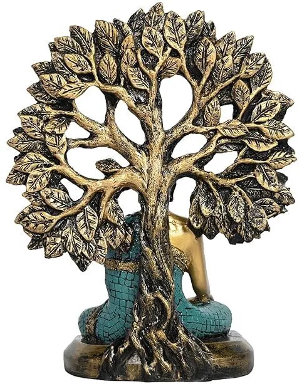 Gold_&_Green_Resin_Premium_&_Elegant_Buddha_Statue