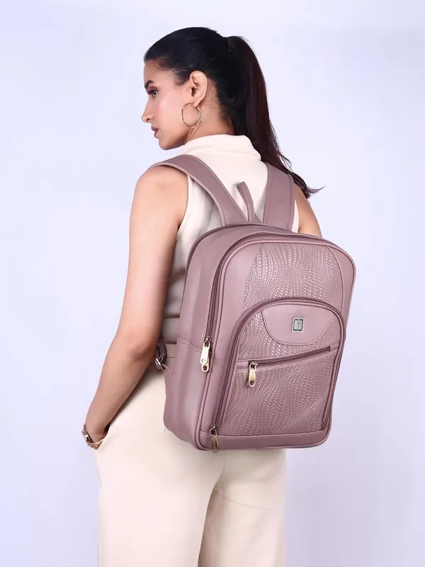 Multicolor_Aura_Premium_Designer_Vegan_Leather_Laptop_Backpack_|_Fits_15.6-Inch_Laptop,_14L_Capacity_|_Unisex_Office,_Travel,_School_Bag_(Caramel_Aura)