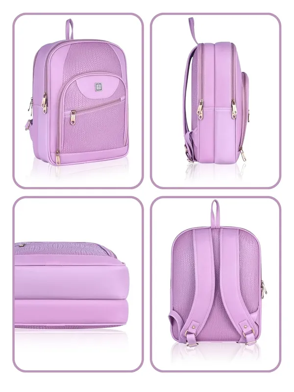 Multicolor_Aura_Premium_Designer_Vegan_Leather_Laptop_Backpack_|_Fits_15.6-Inch_Laptop,_14L_Capacity_|_Unisex_Office,_Travel,_School_Bag_(Lilac_Aura)
