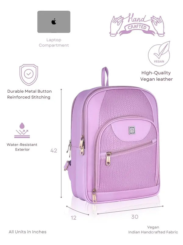 Multicolor_Aura_Premium_Designer_Vegan_Leather_Laptop_Backpack_|_Fits_15.6-Inch_Laptop,_14L_Capacity_|_Unisex_Office,_Travel,_School_Bag_(Lilac_Aura)