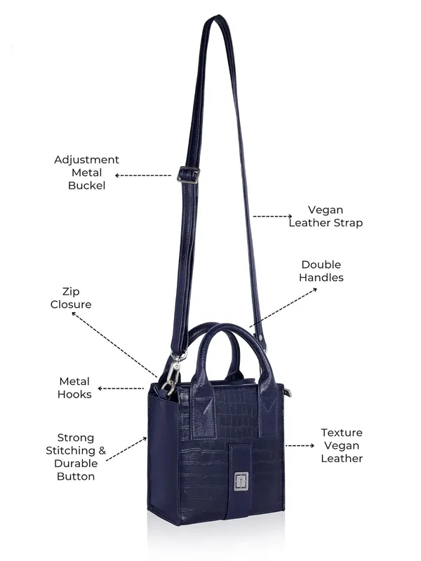 Midnight_Luxe_Bold_Mini_Women_Premium_Vegan_Leather_Box_Sling_Bag_|_Stylish_Party_Clutch_With_Card_&_Cash_Pockets_|_Elegant_Gift_For_Girls/Women_(Midnight_Luxe)