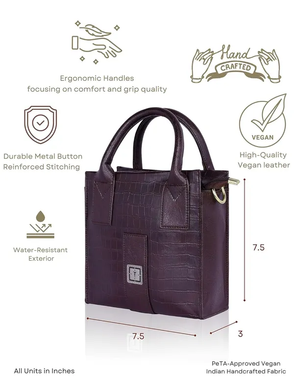 Chocolate_Dusk_Bold_Mini_Women_Premium_Vegan_Leather_Box_Sling_Bag_|_Stylish_Party_Clutch_With_Card_&_Cash_Pockets_|_Elegant_Gift_For_Girls/Women_(Chocolate_Dusk)