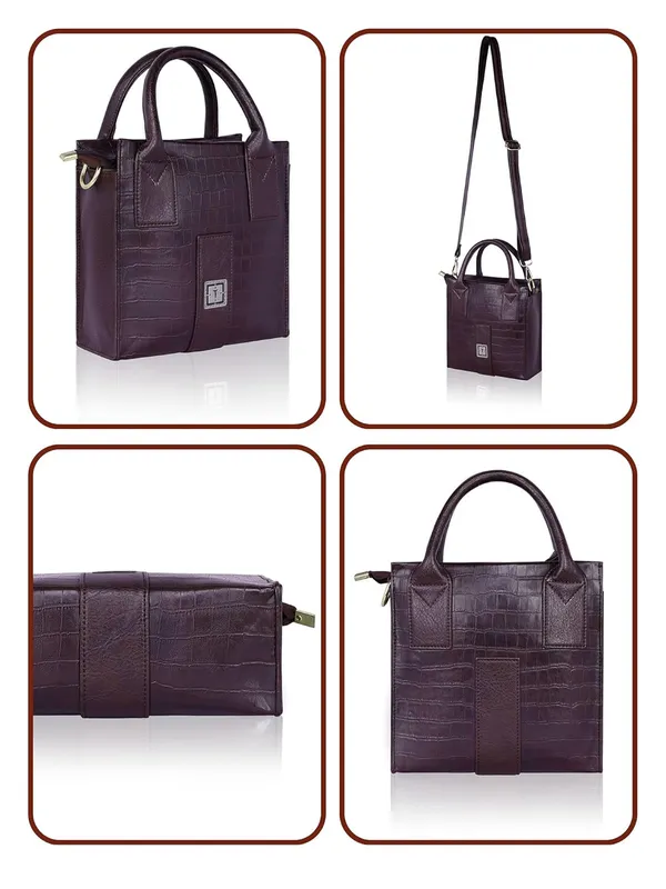 Chocolate_Dusk_Bold_Mini_Women_Premium_Vegan_Leather_Box_Sling_Bag_|_Stylish_Party_Clutch_With_Card_&_Cash_Pockets_|_Elegant_Gift_For_Girls/Women_(Chocolate_Dusk)