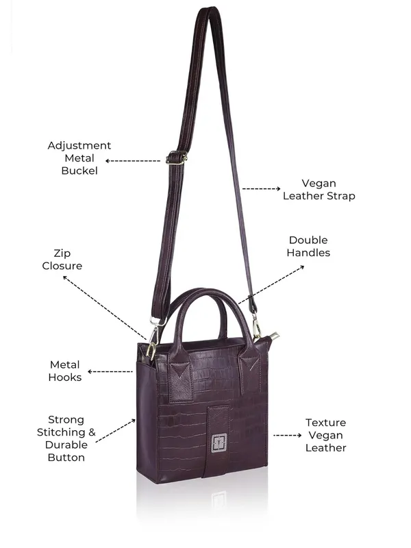 Chocolate_Dusk_Bold_Mini_Women_Premium_Vegan_Leather_Box_Sling_Bag_|_Stylish_Party_Clutch_With_Card_&_Cash_Pockets_|_Elegant_Gift_For_Girls/Women_(Chocolate_Dusk)