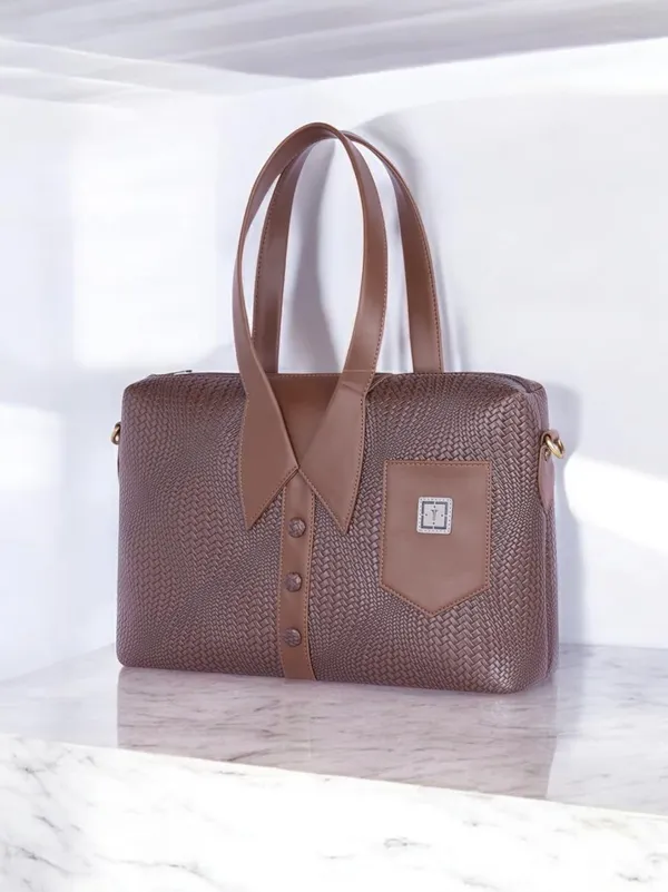 Copper_Weave_Weave_Women_Handcrafted_Designer_Handbag_For_Women_With_Adjustable_And_Detachable_Sling_Strap_|_Vegan_Leather_Handbag_|_Perfect_For_Everyday_Office