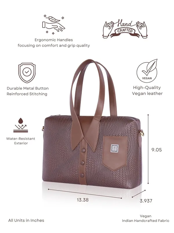 Copper_Weave_Weave_Women_Handcrafted_Designer_Handbag_For_Women_With_Adjustable_And_Detachable_Sling_Strap_|_Vegan_Leather_Handbag_|_Perfect_For_Everyday_Office