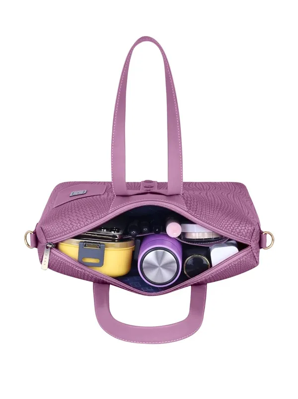 Mauve_Wave_Weave_Women_Handcrafted_Designer_Handbag_For_Women_With_Adjustable_And_Detachable_Sling_Strap_|_Vegan_Leather_Handbag_|_Perfect_For_Everyday_Office