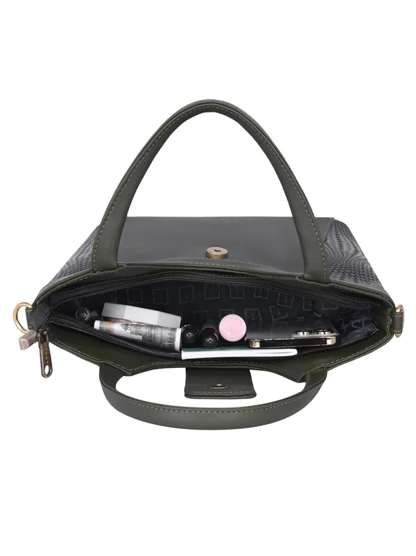 Opulent_Olive_Women_Handcrafted_Sling_Bag_|_Vegan_Leather_|_Cross_Body_Sling_Bag_|_Perfect_For_Office_And_College_(Opulent_Olive)
