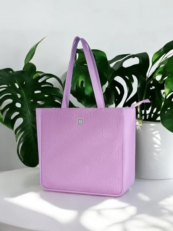 Multicolor_Mirage_Designer_Big_Tote_Bag_|_Stylish_&_Functional_Handcrafted_Shoulder_Bag_For_Mothers_&_Office_Use_|_Premium_Vegan_Leather_(Lilac_Mirage)