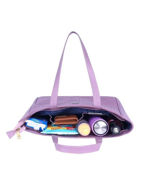 Multicolor_Mirage_Designer_Big_Tote_Bag_|_Stylish_&_Functional_Handcrafted_Shoulder_Bag_For_Mothers_&_Office_Use_|_Premium_Vegan_Leather_(Lilac_Mirage)