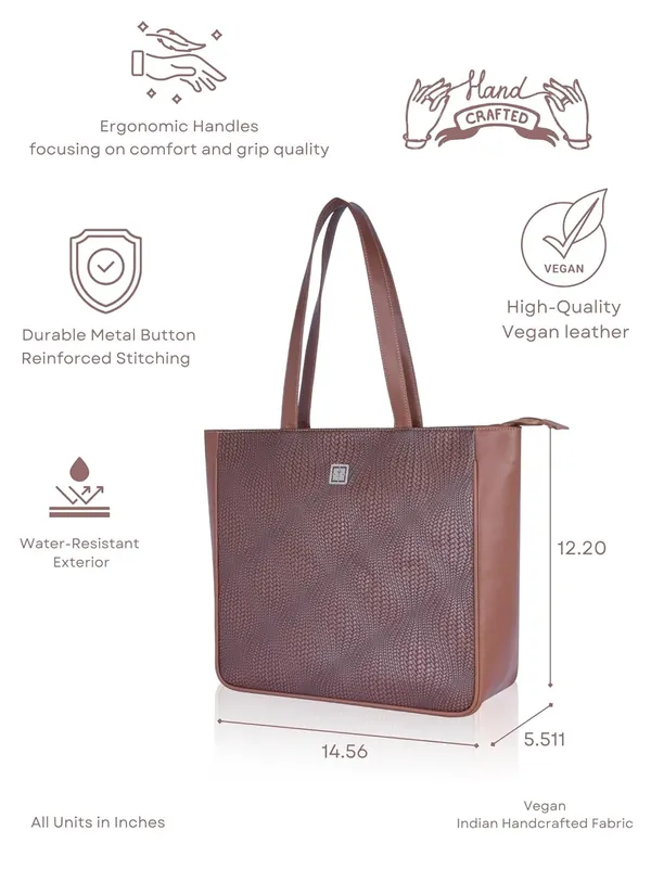 Multicolor_Mirage_Designer_Big_Tote_Bag_|_Stylish_&_Functional_Handcrafted_Shoulder_Bag_For_Mothers_&_Office_Use_|_Premium_Vegan_Leather_(Mocha_Mirage)