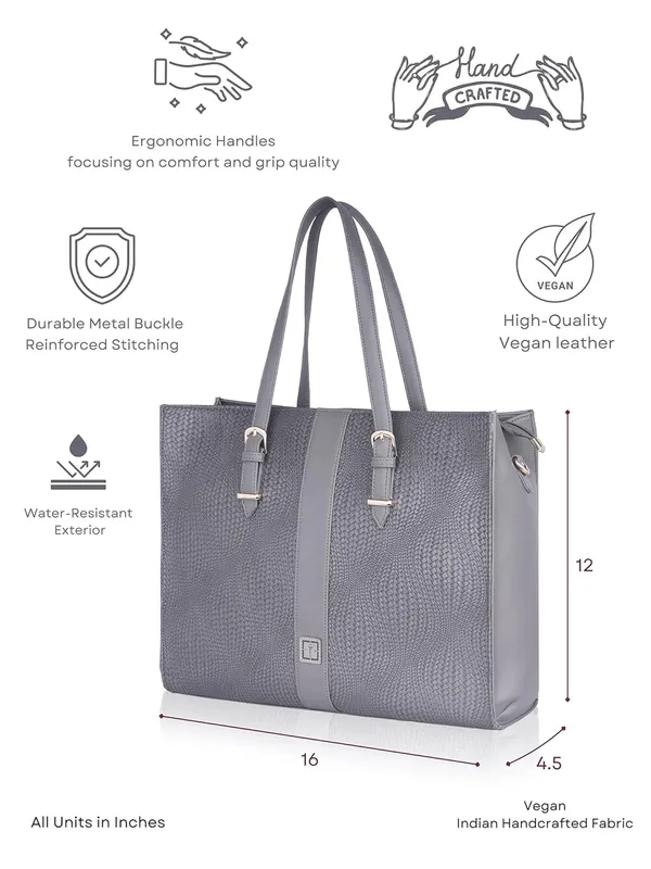 Multicolor_Business_Tote_Bag_|_Premium_Vegan_Leather,_Spacious_Shoulder_Bag_For_Office,_Travel_&_College_|_Fits_Up_To_15"_Laptop_(Business_Smoke)
