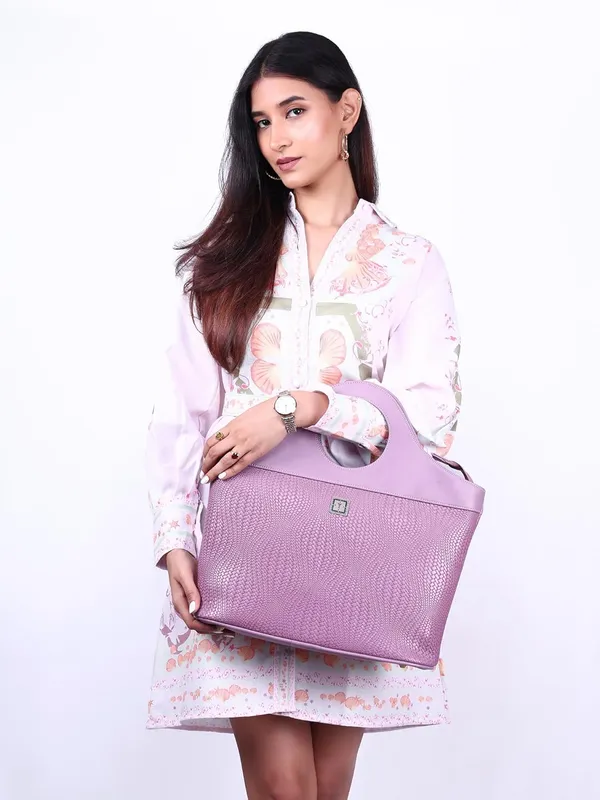 Mauve_Basket_Women_Handcrafted_Designer_Handbag_For_Women_With_Adjustable_And_Detachable_Sling_Strap_|_Vegan_Leather_Handbag_|_Perfect_For_Everyday_Office_(Mauve_Basket)