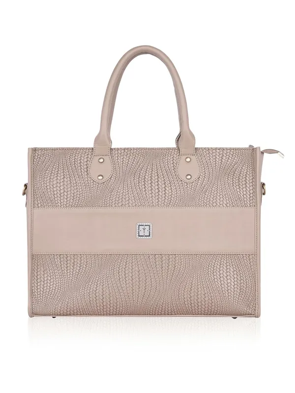Multicolor_Azure_-_Premium_Vegan_Leather_Tote_Bag_For_Women_|_Stylish_Handbag/Shoulder_Bag_With_Zip_|_Office,_Casual,_College_Use_|_Detachable_Sling,_Handcrafted_(Taupe_Azure)