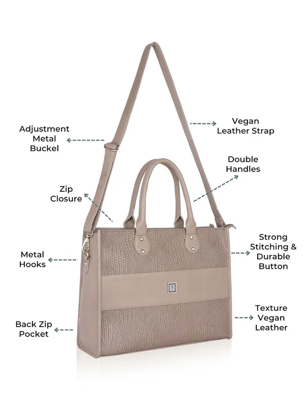 Multicolor_Azure_-_Premium_Vegan_Leather_Tote_Bag_For_Women_|_Stylish_Handbag/Shoulder_Bag_With_Zip_|_Office,_Casual,_College_Use_|_Detachable_Sling,_Handcrafted_(Taupe_Azure)