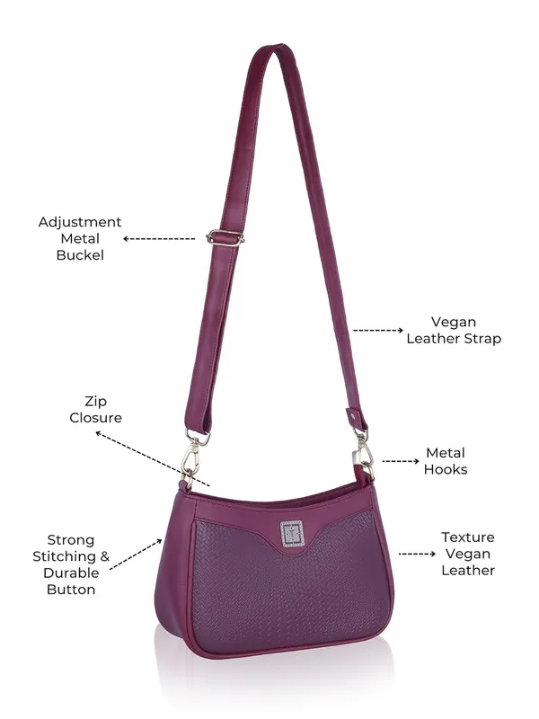 Wine_Luma_Women_Premium_Vegan_Leather_Box_Sling_Bag_|_Stylish_Party_Clutch_With_Card_&_Cash_Pockets_|_Elegant_Gift_For_Girls/Women_(Wine)