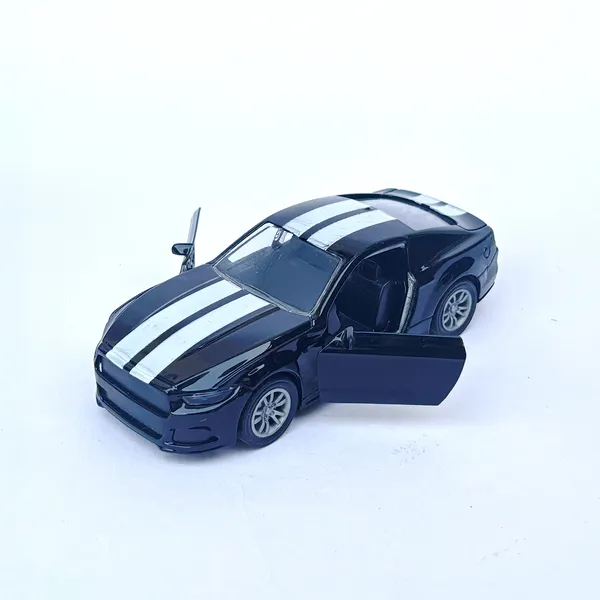 Diecast_Model_Car_1:32_Scale_Model_Mustang_GT_Sports_Metal_Alloy_Car_with_Pullback_and_Open_Doors_Toy_car_for_Kids_Adults_Collectible_and_Gift_(Black)