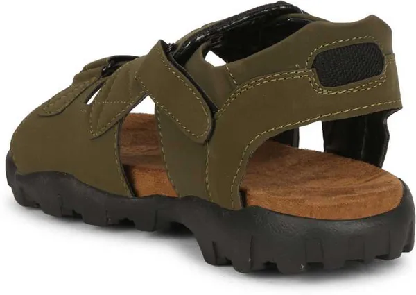 Green_Synthetic_Leather_Party_Sandal_For_Men