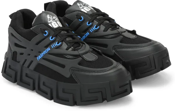 Black_Mesh_Casual_Sneakers_Shoes_For_Men