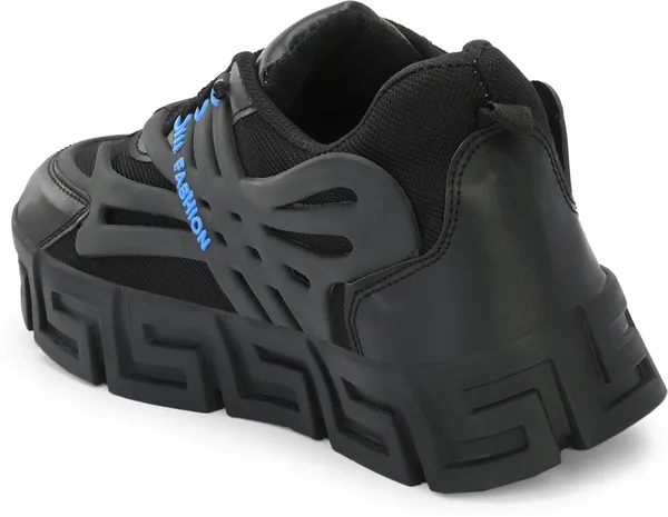 Black_Mesh_Casual_Sneakers_Shoes_For_Men
