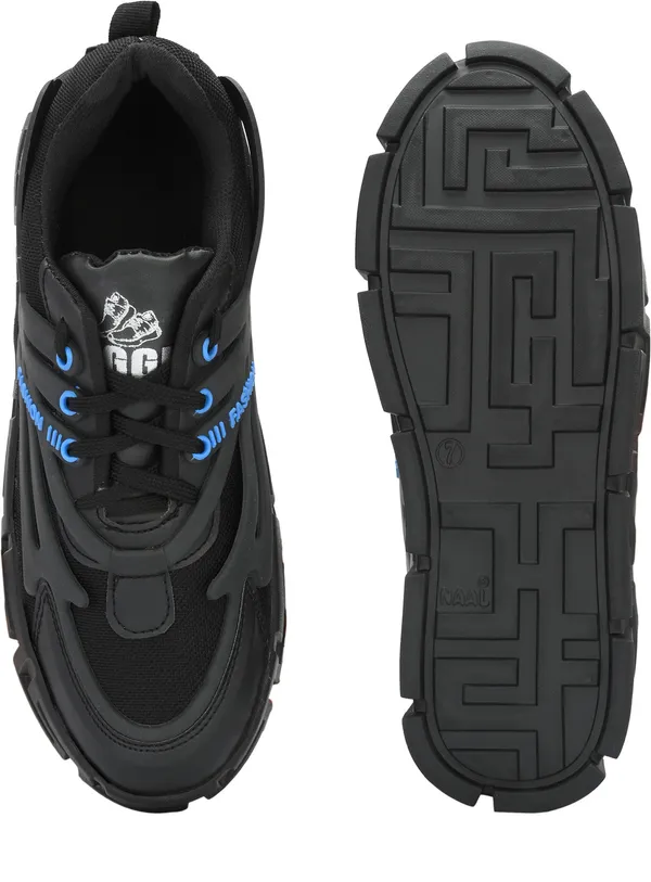 Black_Mesh_Casual_Sneakers_Shoes_For_Men