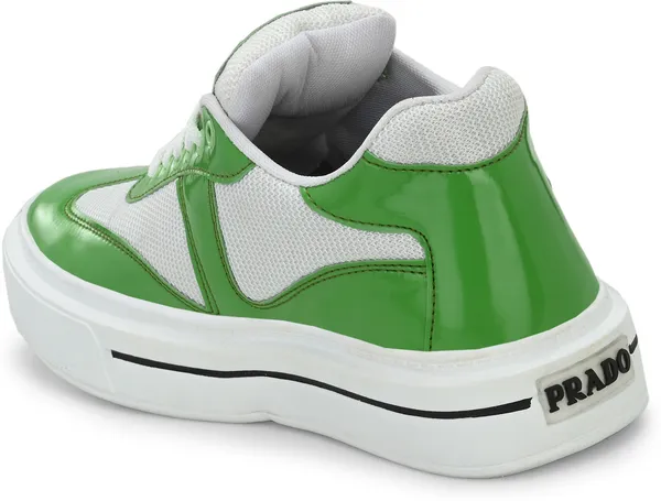 Green_Patent_Leather_Casual_Sneakers_Shoes_For_Men