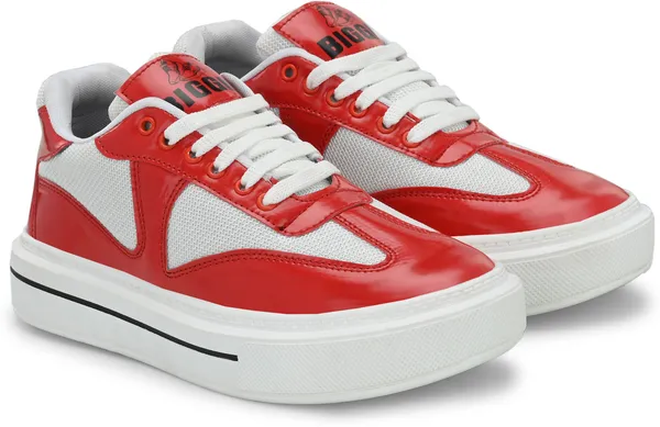 Red_Patent_Leather_Casual_Sneakers_Shoes_For_Men