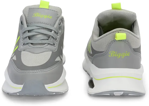 Grey_Mesh_Casual_Clogs_Shoes_For_Men
