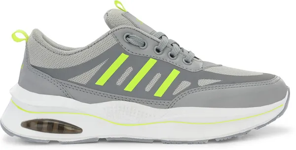 Grey_Mesh_Casual_Clogs_Shoes_For_Men