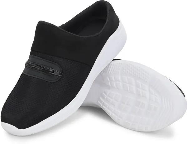 Black_Mesh_Casual_Clogs_Shoes_For_Men