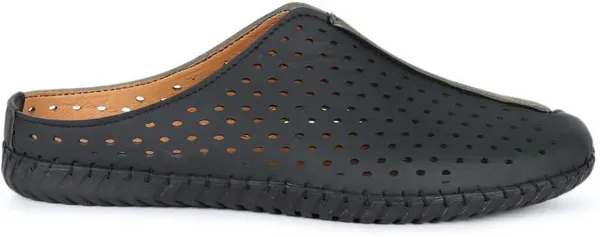 Black_Mesh_Casual_Casuals_Sandals_For_Men