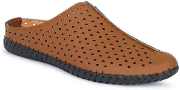 Tan_Mesh_Casual_Sandals_For_Men