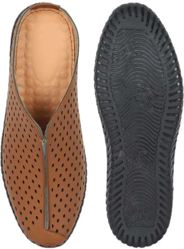 Tan_Mesh_Casual_Sandals_For_Men