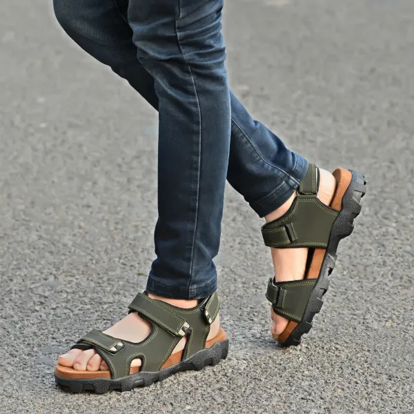 Olive_Synthetic_Casual_Sandal_For_Men